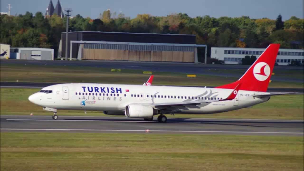 Turkish Airlines B738 old livery Berlin Tegel YouTube