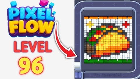 Pixel Flow Level 96 Walkthrough