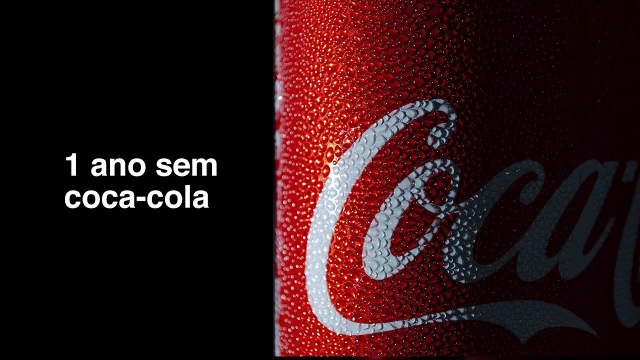 1 ano sem Coca-cola, abandonei o meu maior vício.