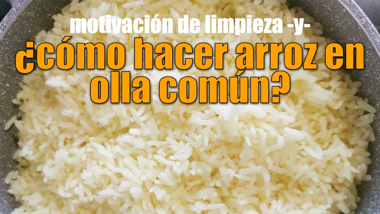 Tres pasos para hacer arroz en olla normal – @CocinandoConIvonne