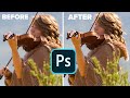 Fastest way to sharpen photos in Photoshop | Easy tutorial