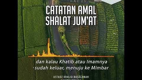 Catatan amal shalat jumat