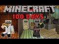 I Survived 100 Days as a NUCLEAR ENGINEER in a FALLOUT BUNKER VAULT in Hardcore Minecraft