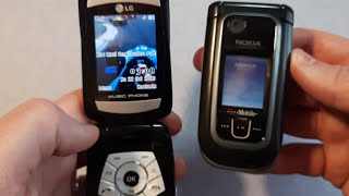Startup & Shutdown at the Same Time Samsung Nokia 6263 + LG M4410