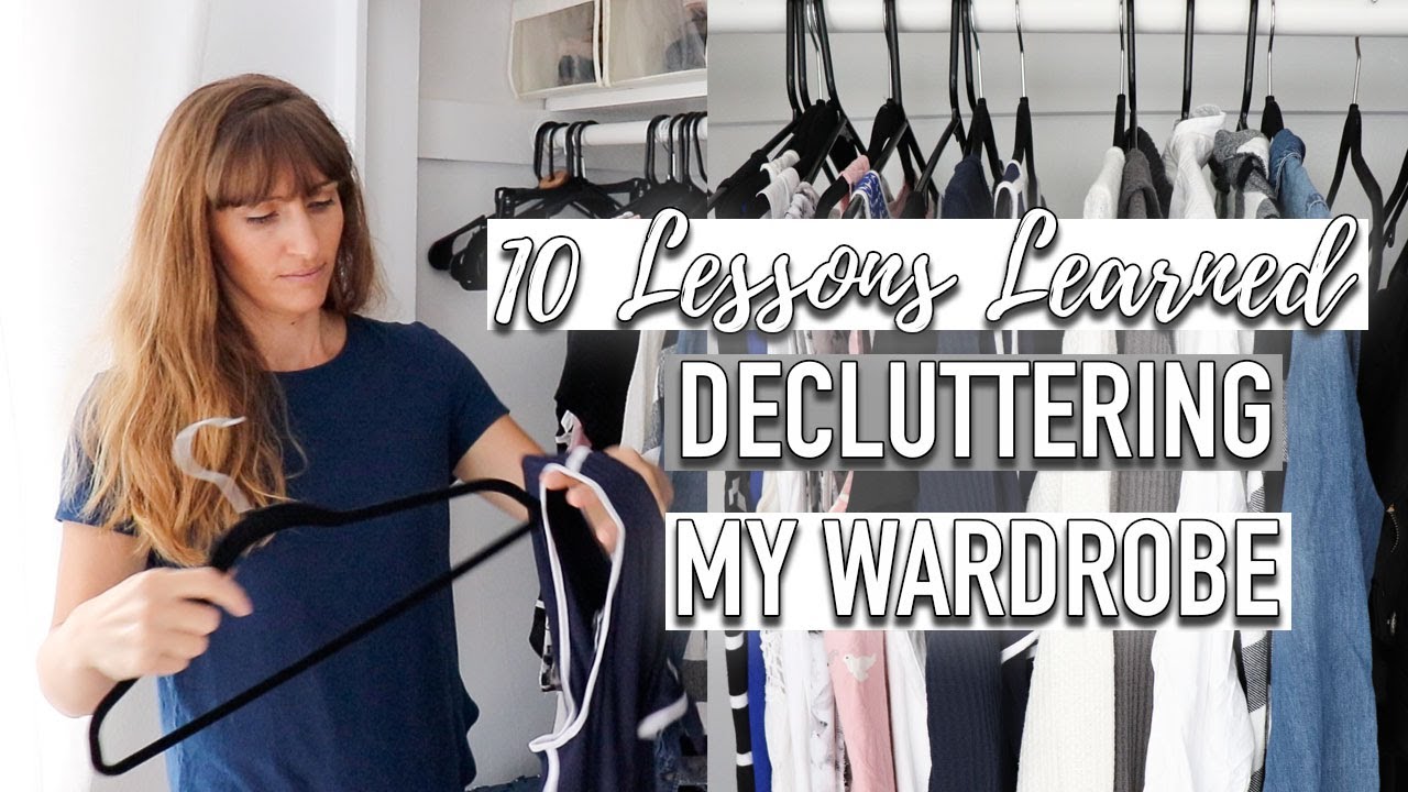 Decluttering Wardrobe Lessons I Learned From Decluttering My Wardrobe