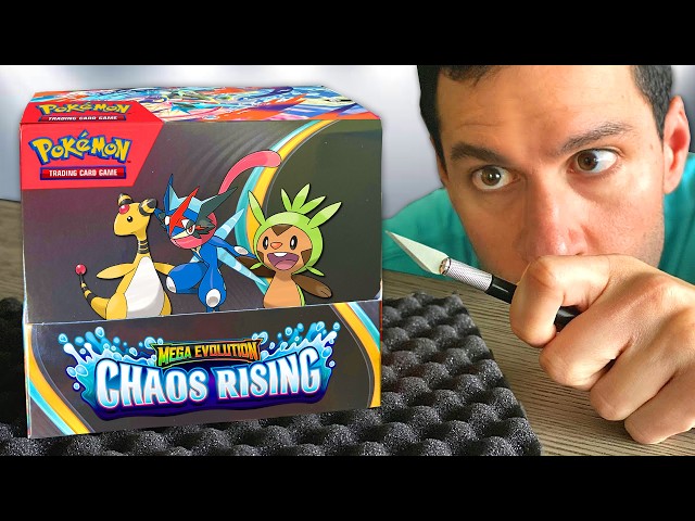 Opening NEW Pokemon Chaos Rising Booster Box (BIG HIT) - YouTube