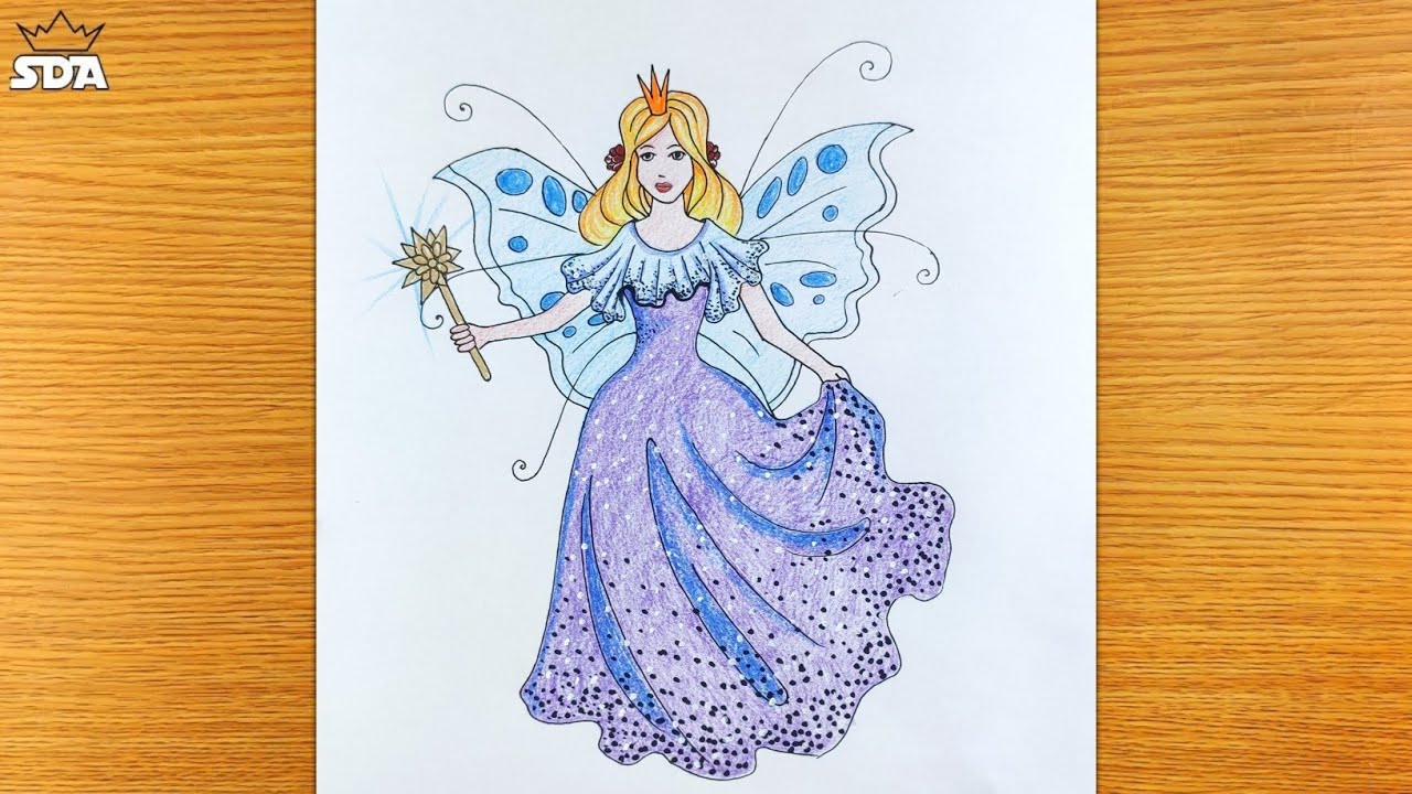 20 Cute Fairy Drawing Ideas  How to Draw a Fairy