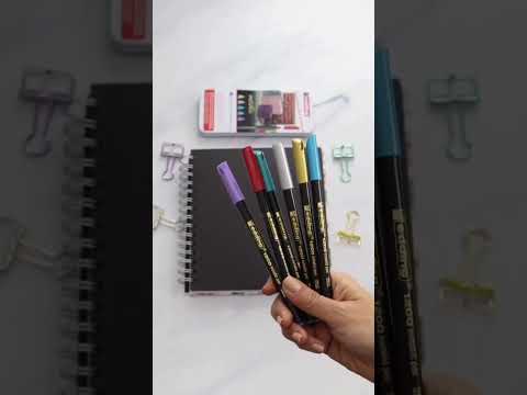 👉Si aún no crees en la magia es porque no conoces los rotuladores edding 1200 metálicos😉