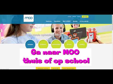 Hoe vind je de gebruikersnaam voor moo? (voor de leerkracht)