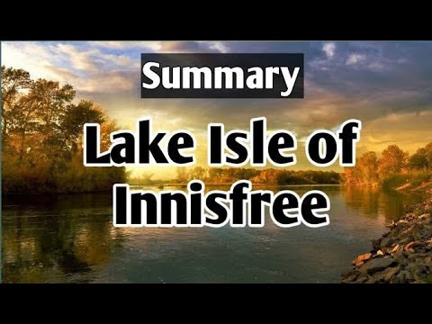 The Leke Isle of Innisfree by Yeats's