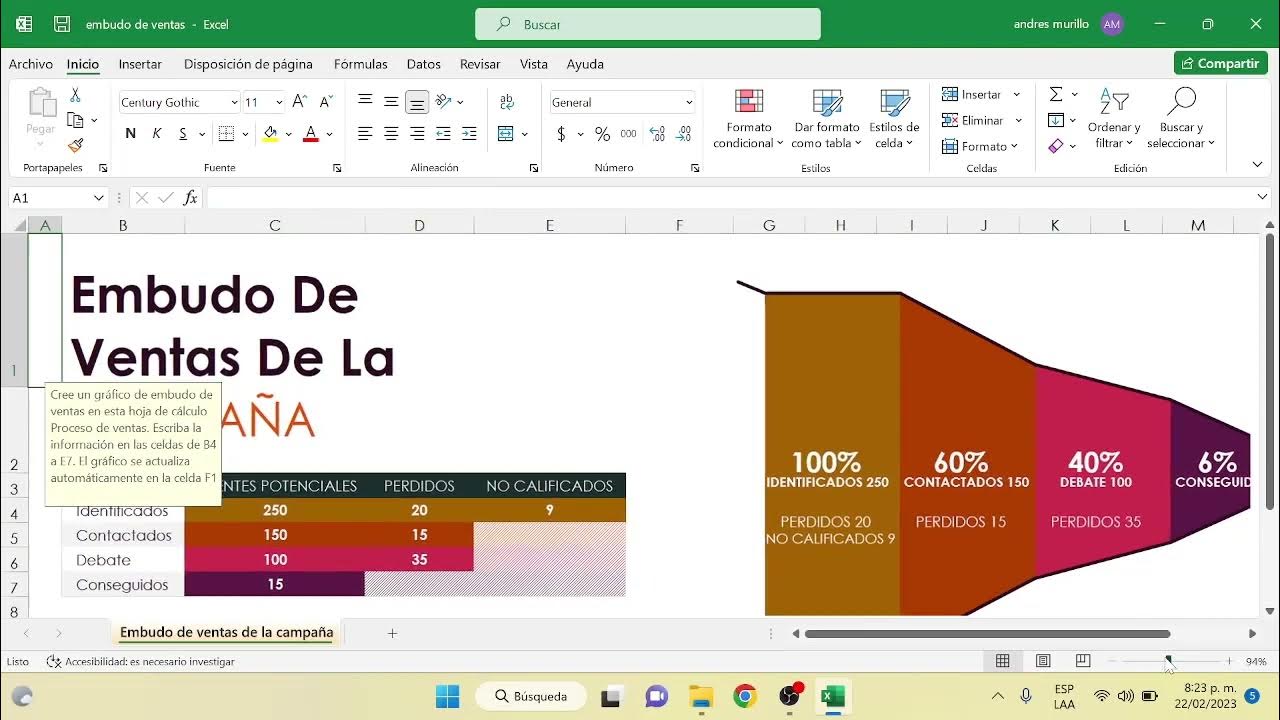 Plantilla de Excel Embudo de Ventas (Private Video) YouTube