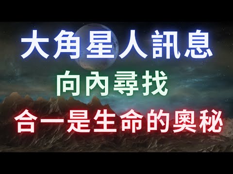 【大角星人】《向內尋找》你們大部分人都已經聽過直覺細微的聲音，內在的聲音不是用言語說出來的，是你的頭腦把信息轉譯成了語言。