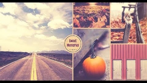 Sweet Memories Slideshow After Effects Templates