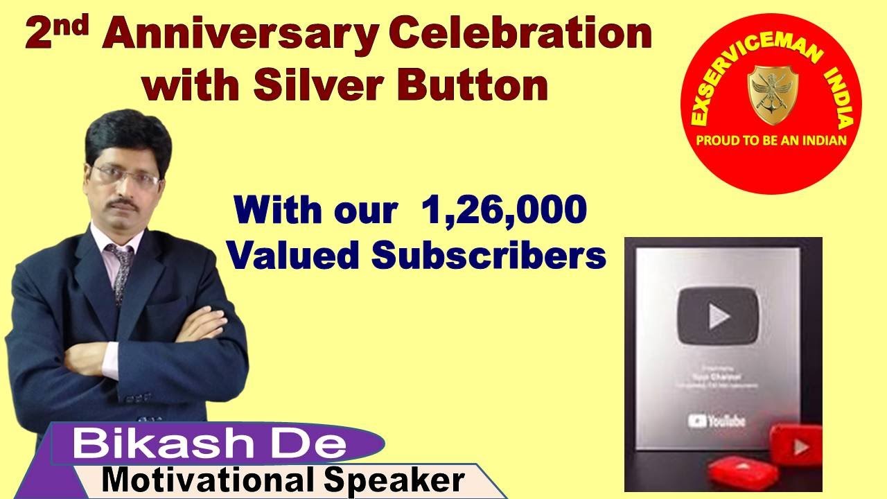 Celebration of 2nd Anniversary and Silver Button Award of Exserviceman India Channel on 25 May 2022