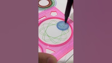 Spiro art #follow #spirograph #satisfying #spirography #shorts