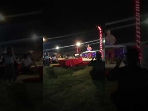 Evening show in Dubai desert safari camp
