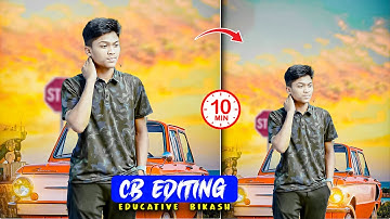 Master of CB Editing in Photoshop 😊 within 10 Minutes