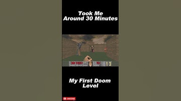 My first doom map #doom #doomii #doom2 #ultimatedoombuilder #gzdoom #different