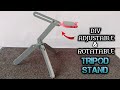 DIY tripod stand| How to make a tripod stand for filming videos using pvc pipe sheet