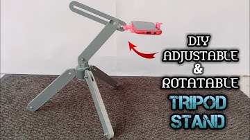 Make a tripod using PVC pipe