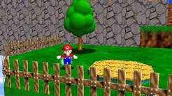 Super Mario 64 - Wummps Wuchtwall
