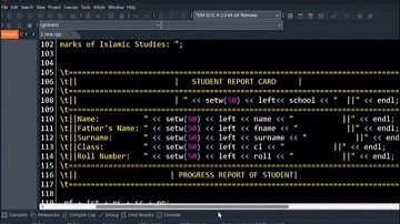 Student Report Card Design In C++ Programminglanguage#withme#subscribetomychannel