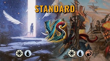 MTG Standard - Azorius Midrange by DamienF16 VS Jeskai Aggro by PaunchyPanda