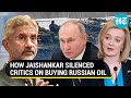 How Jaishankar ripped ‘campaign’ against India over Russian oil imports; 'Europe biggest buyer'