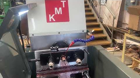 Servo controlled connecting rod honing machine by KMT