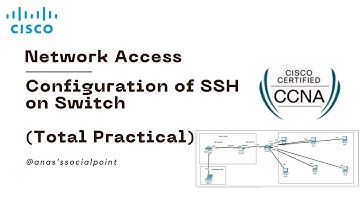CCNA 26: Configuration of SSH on Switch