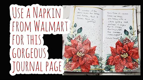 A Super Quick and Easy Journal Page / I Love Poins...