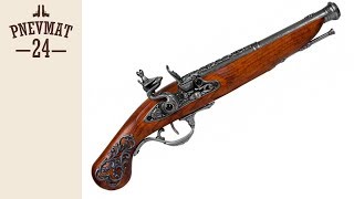 Макет пистолет кремниевый, сталь (Англия, XVIII век) DE-1196-G