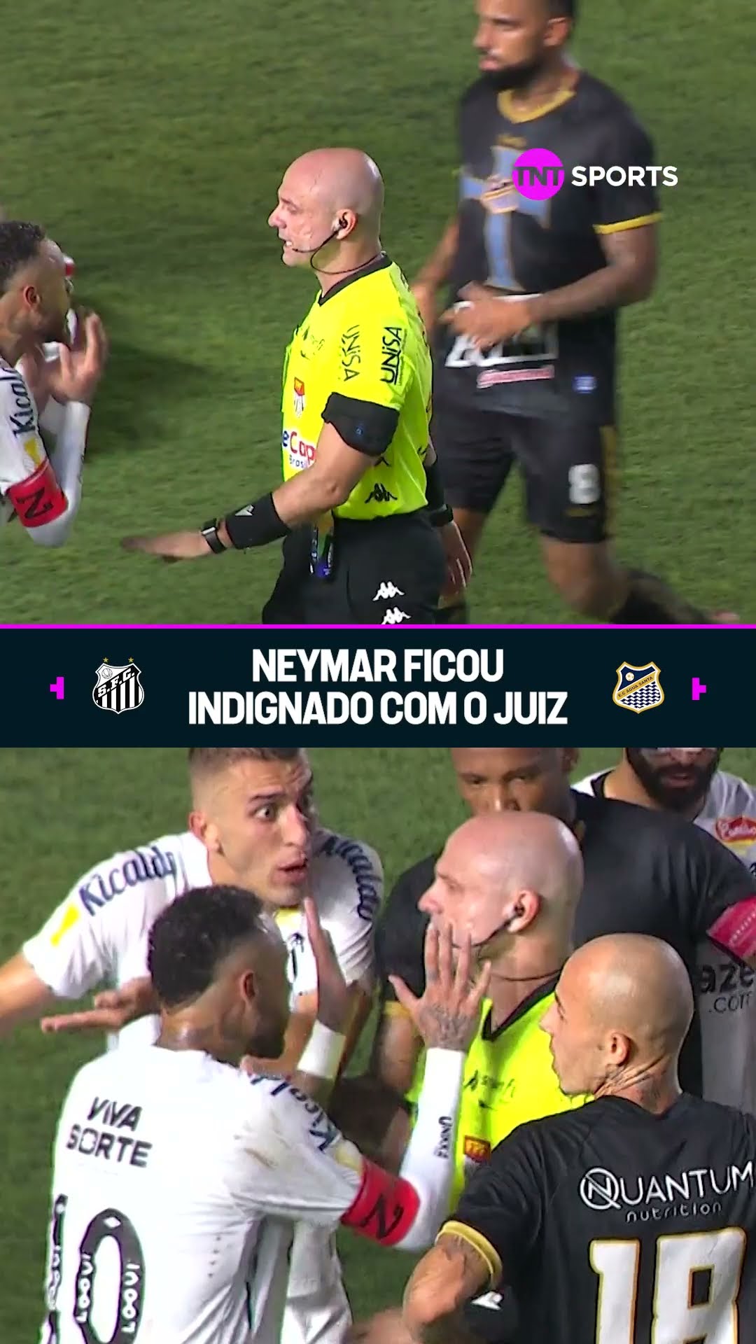 NEYMAR FICOU INDIGNADO COM O JUIZ E FOI RECLAMAR JUNTO COM OS COMPANHEIROS APÓS ESSA FALTA #shorts