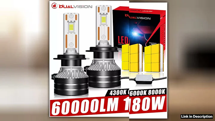 K5C H7 LED Headlight Canbus 4300K 6000K 8000K H4 H1 H11 H8 880 881 H27 9007 9008 H13 H9 9005 HB3 90