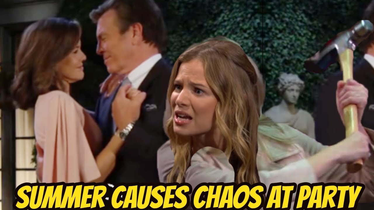 Big Shock ! Summer causes chaos at Jack & Diane's wedding reception Young And The Restless Spoilers