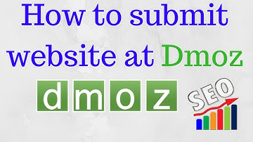 SEO Tutorials: How to Submit a Website to DMOZ | Dmoz directory submission  [Hindi]