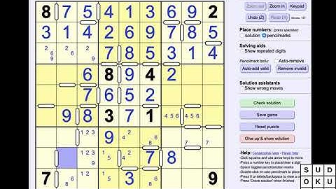 sudokuguy plays Sudoku Variants