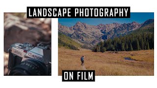 Mountain Landscape Photography On Film | Canon AV 1 Photography