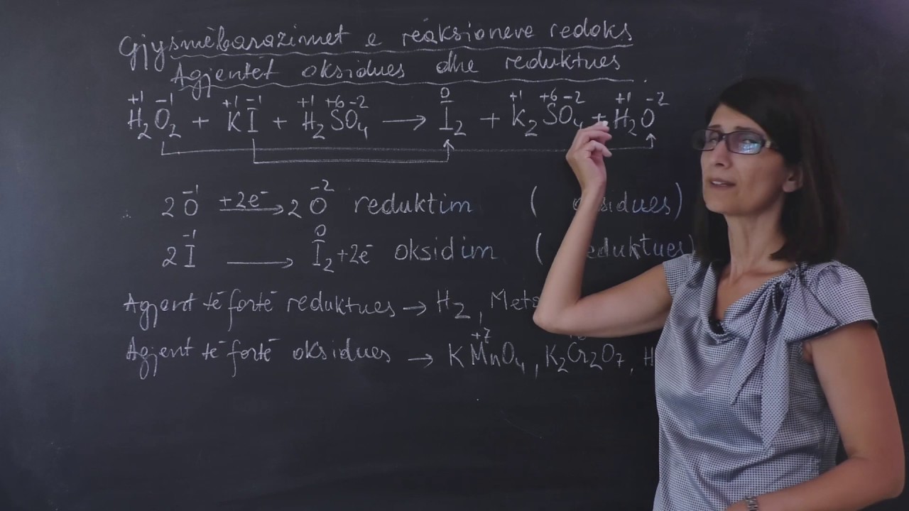 73K   Gjysmebarazimet e reaksioneve redoks