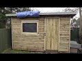 DIY Man Cave / She Shed - Part 19 - Making The Window