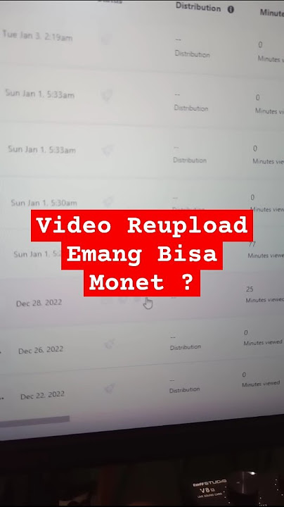 Video Reupload Bisa Monetisasi Facebook ?