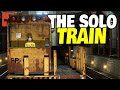 THE BEST SOLO START with the NEW Underground Trains! - Rust Solo Survival