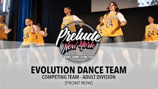 Evolution Dance Team [FRONT ROW] Prelude NY 2024 | #PreludeNY2024