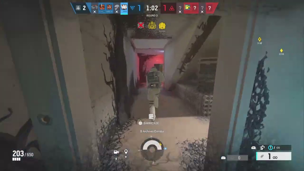 Rainbow Six containment fun