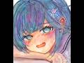 なたでここ　イラストメイキング　natadekoko illustration making
