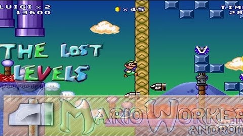 Mario Worker Android:(Mario Worker Android The Lost Levels) Azure of verdancy. By me