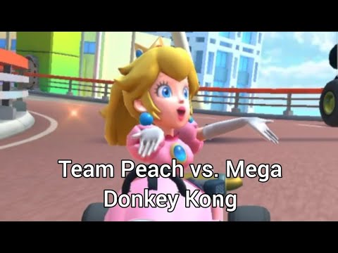 💖 Team Peach vs. Mega Donkey Kong in Tokyo Blur 2 💖