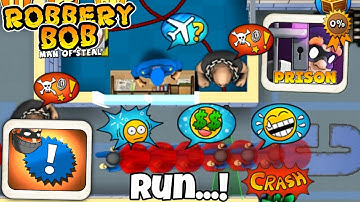 Robbery Bob - Prison Chapter Gameplay Walkthrough Ep 96