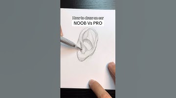How to draw an ear - #drawing #sketching #art #fyp