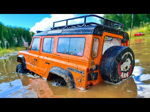 RC CARS MUD, Sand and River OFF ROAD  RGT, Traxxas TRX4, Cross RC, YK 6101